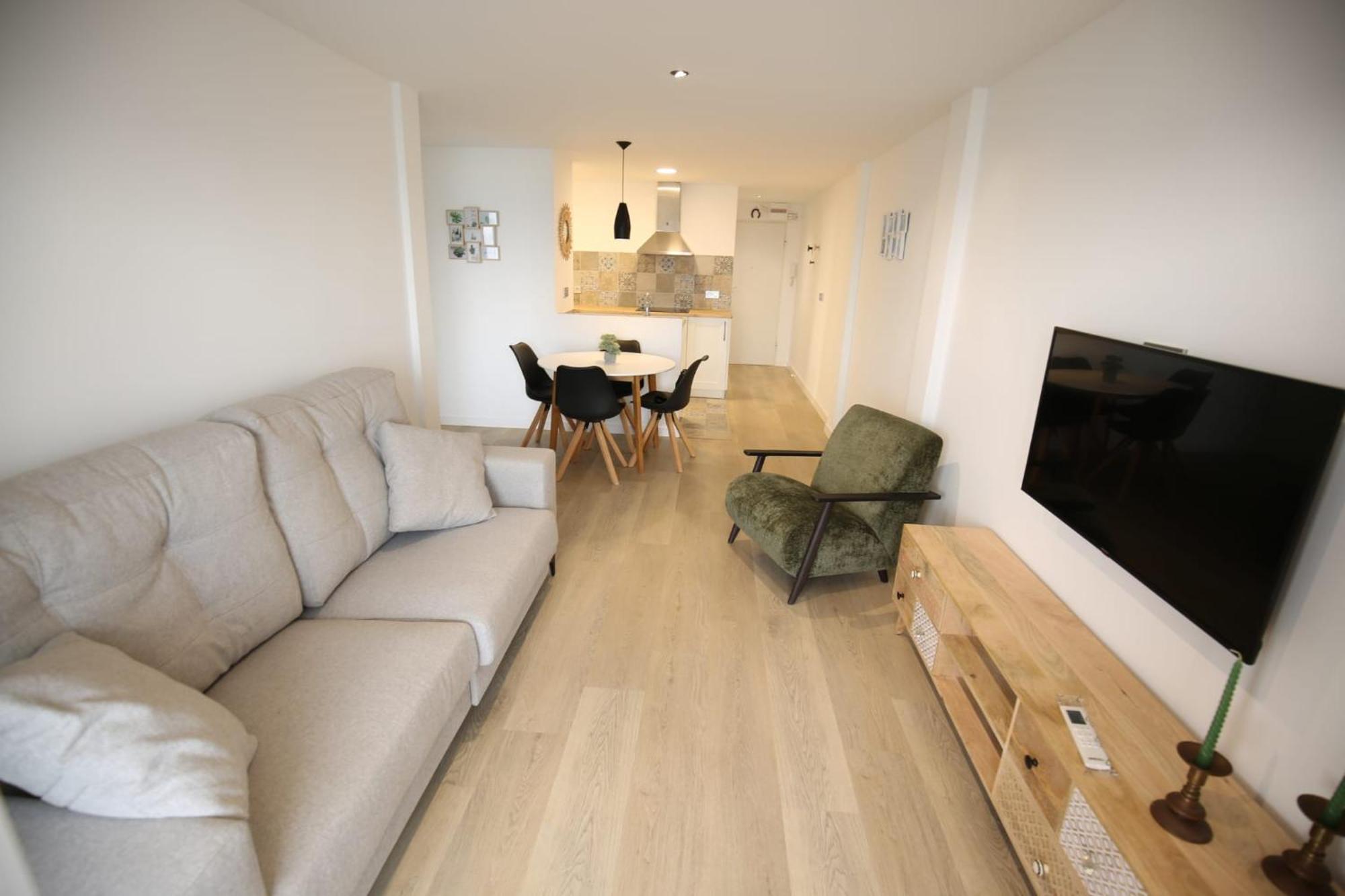 Apartamento L'Espigo De Saoret Primera Linea Playa Centro Soleado Y Recien Renovado Villajoyosa Exteriér fotografie